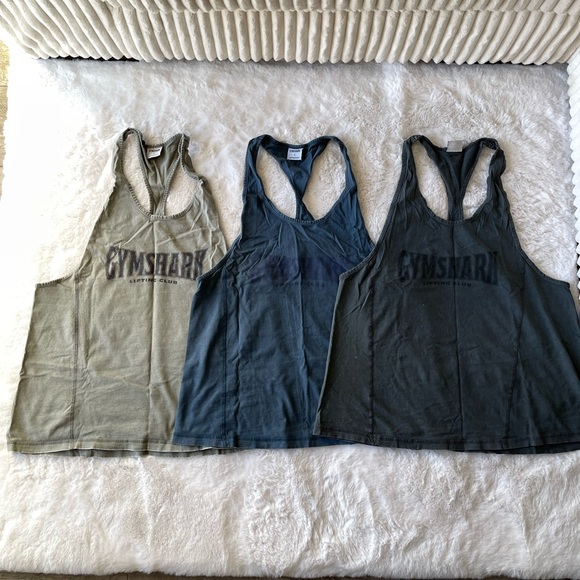 Mens Gymshark Stringer Bundle - Picture 1 of 4